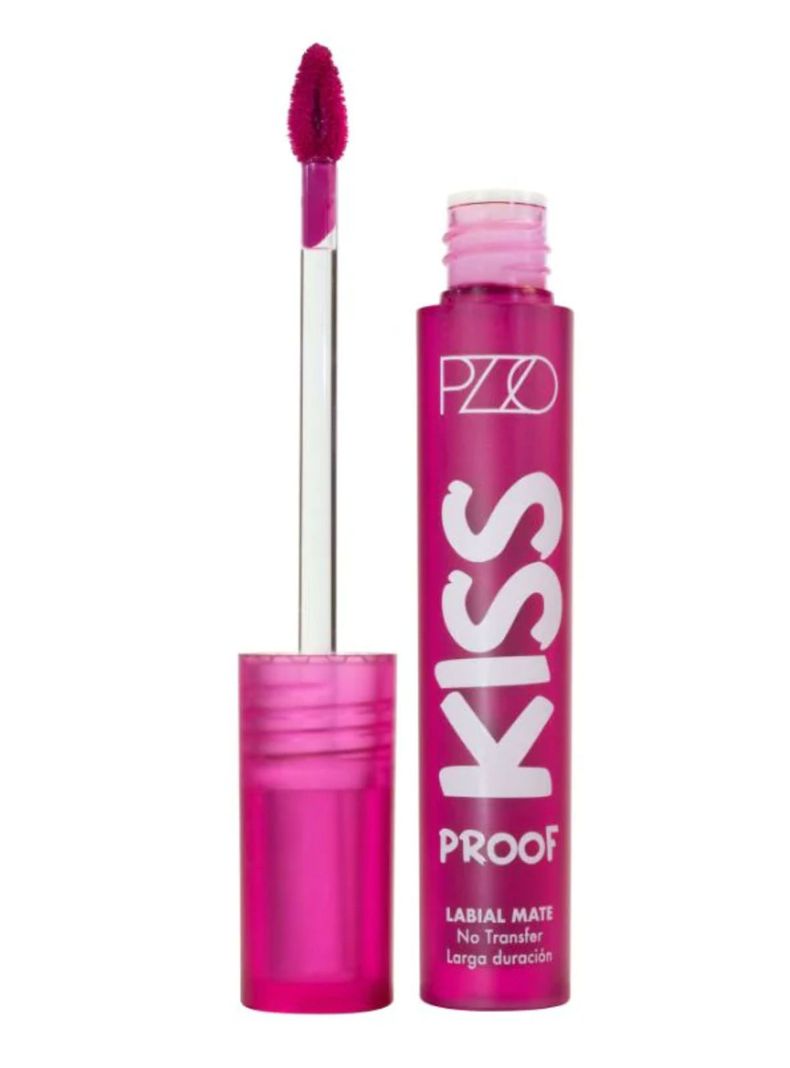 Labial Liquido Kiss Proof Fuchsia Intransferible 3 ml-0