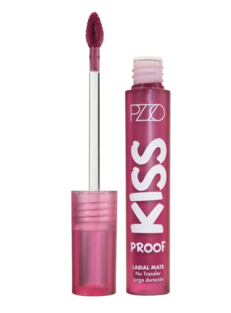 Labial Liquido Kiss Proof Pink Mauve Intransferible 3 ml-0