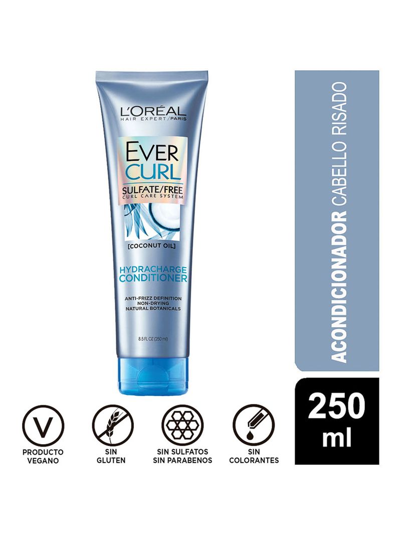 Acondicionador Ever curl Hydracharge 250 ml-0