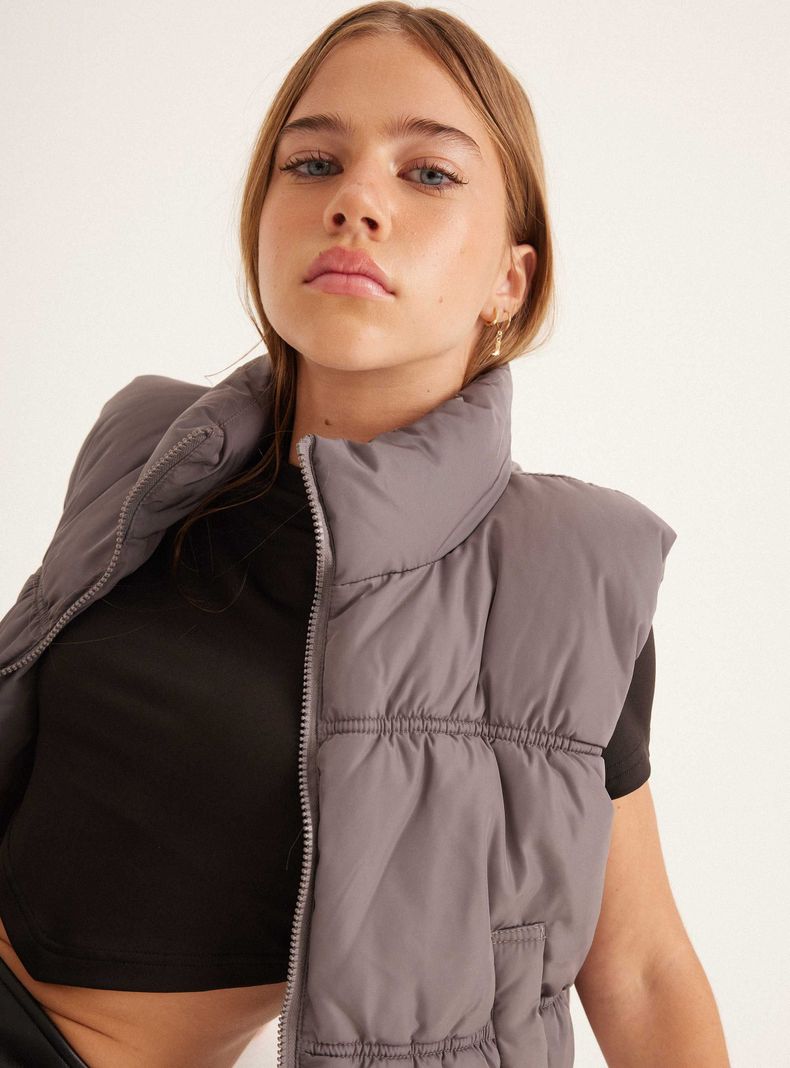 Parka Acolchada Crop-2