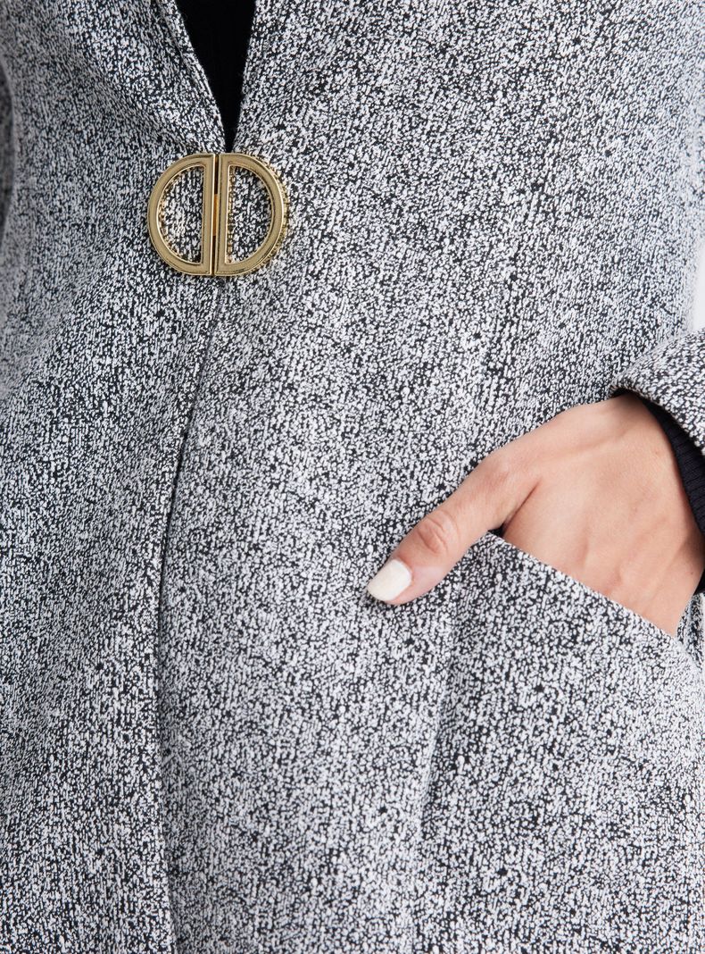 Blazer Fantasía Con Hebilla Metálica-3