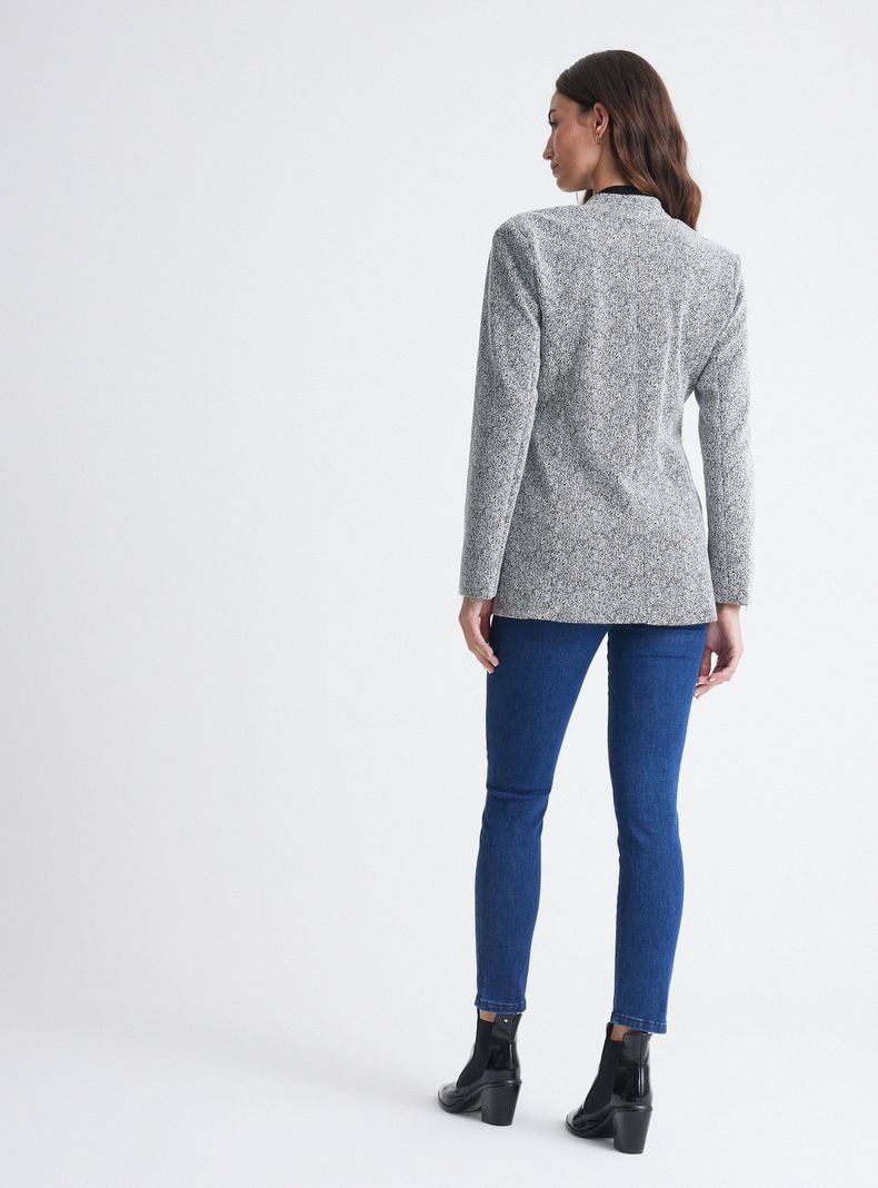 Blazer Fantasía Con Hebilla Metálica-5