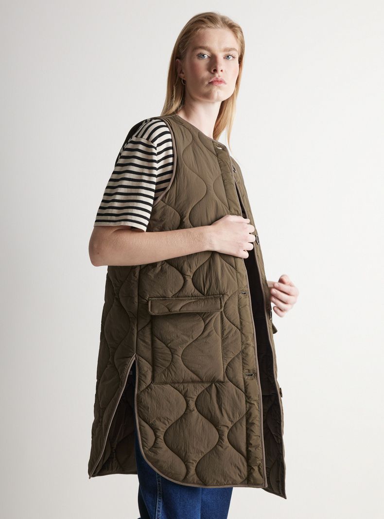 Parka sin Manga Quilt-0