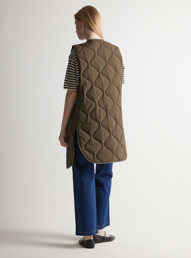 Parka sin Manga Quilt-5