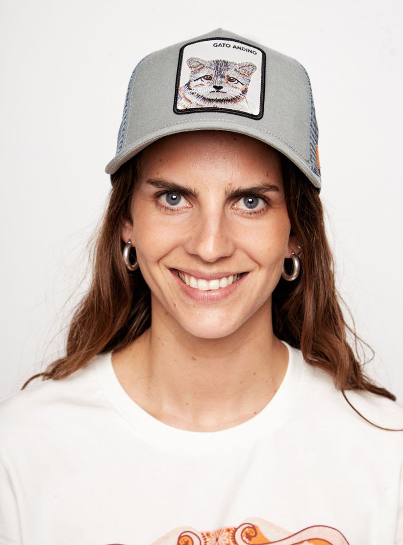 Jockey Animal Trucker Gato Andino Aqua Lino-1