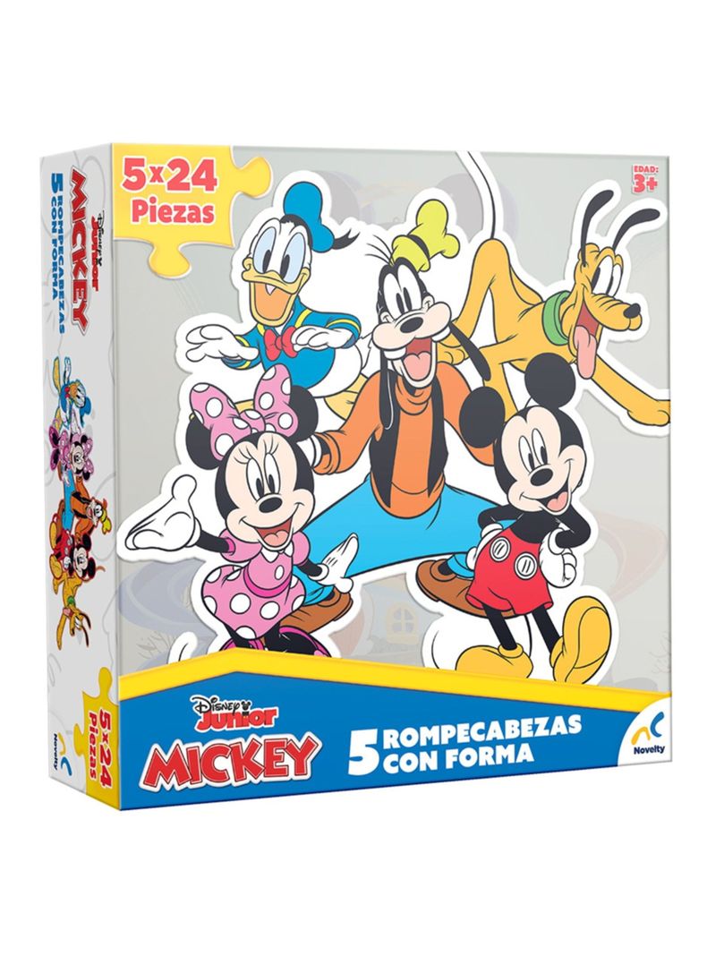 5 Rompecabezas con Formas Personajes-0