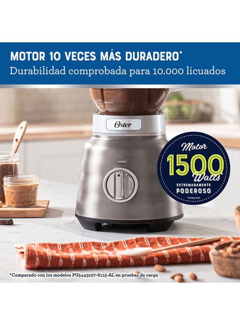 Licuadora Osterizer Max 2 Velocidades 1.75L BLSTPB-RGR-8