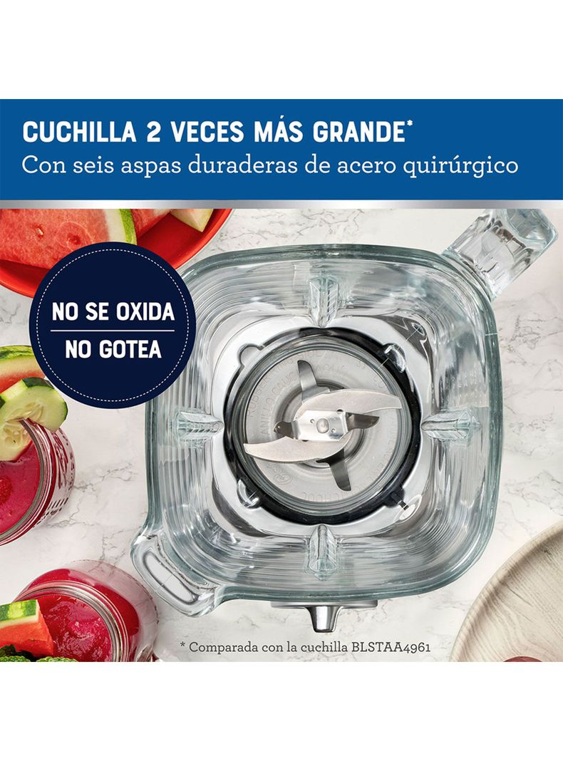 Licuadora Osterizer Max 2 Velocidades 1.75L BLSTPB-RGR-6
