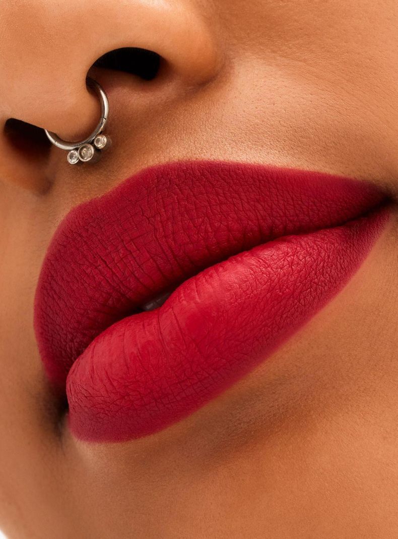 Labial M·A·C Locked Kiss Lipstick Ruby True 1.8 g-3