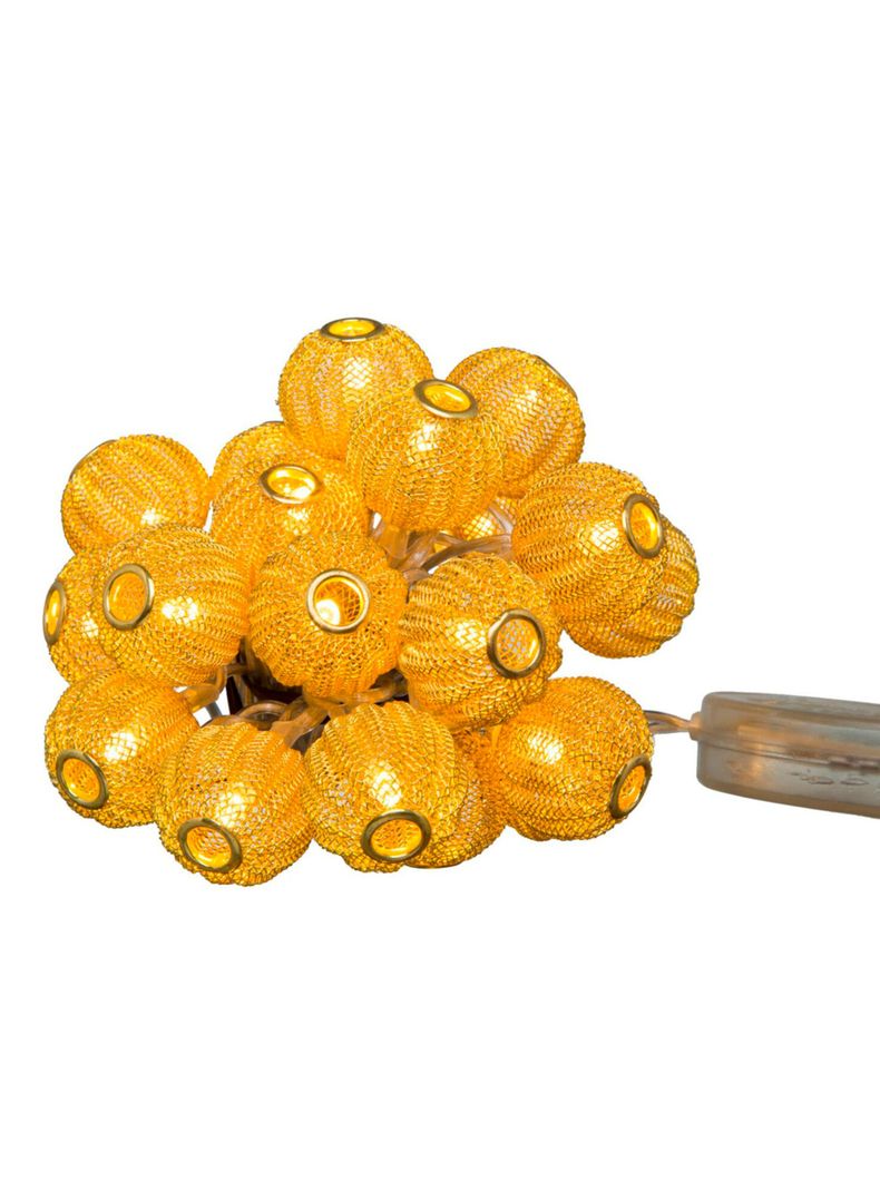 Set 20 Luces 1 Led Oro
