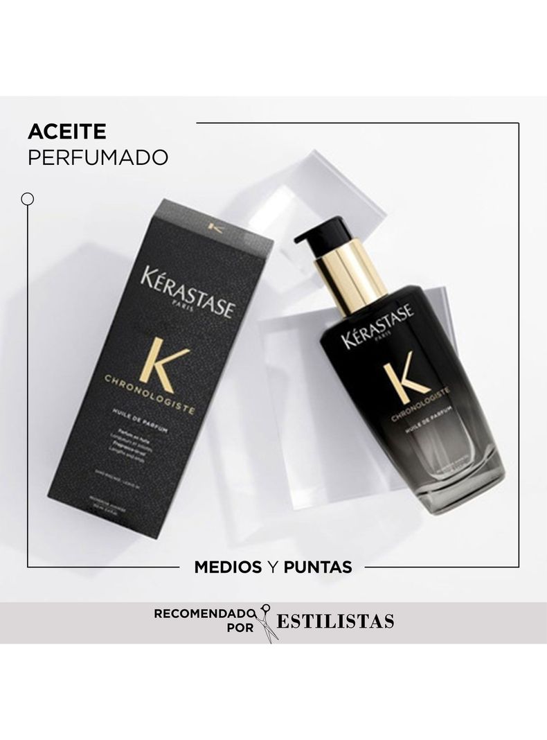 Set Revitalizante Anti-Edad Chronologiste Shampoo 80ml + Máscara 75ml + Aceite 50ml Kérastase-3