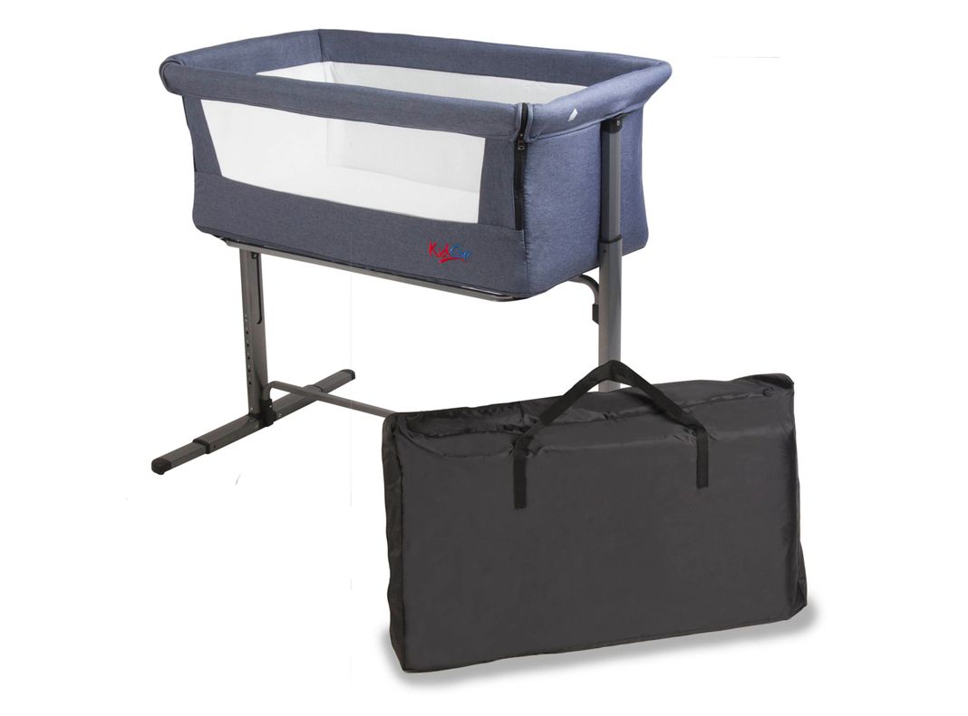 Cuna Colecho MySide KidGo Azul Bebesit-1
