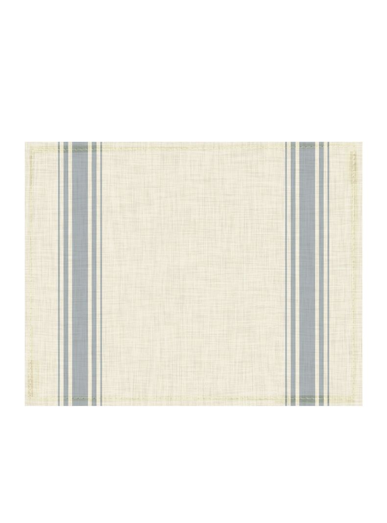 Pack 4 Individuales Rayas Azul 42x32 cm-1