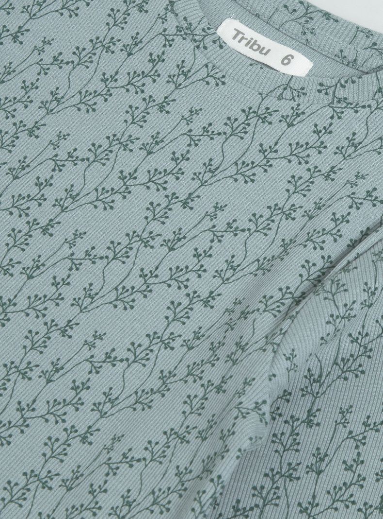 Polera Rib Diseño Estampada-4