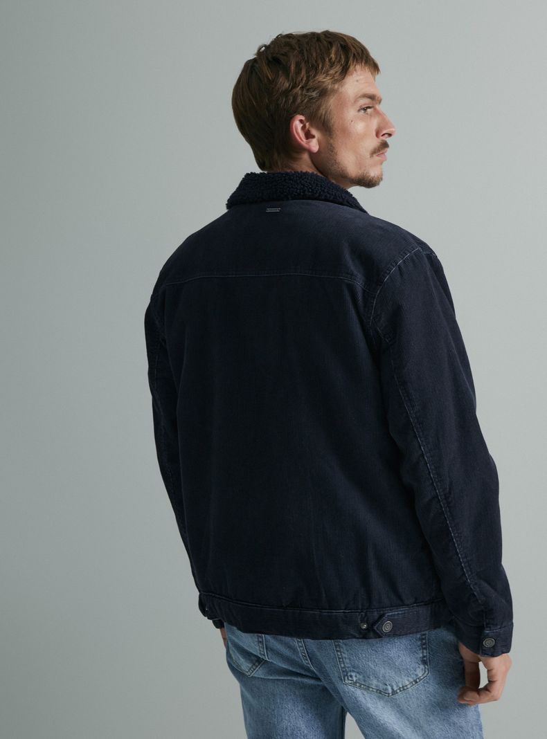 Chaqueta Trucker Cotelé Algodón-1