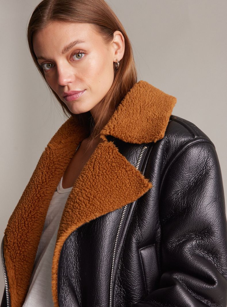 Chaqueta Biker Chiporro Y Pu-2