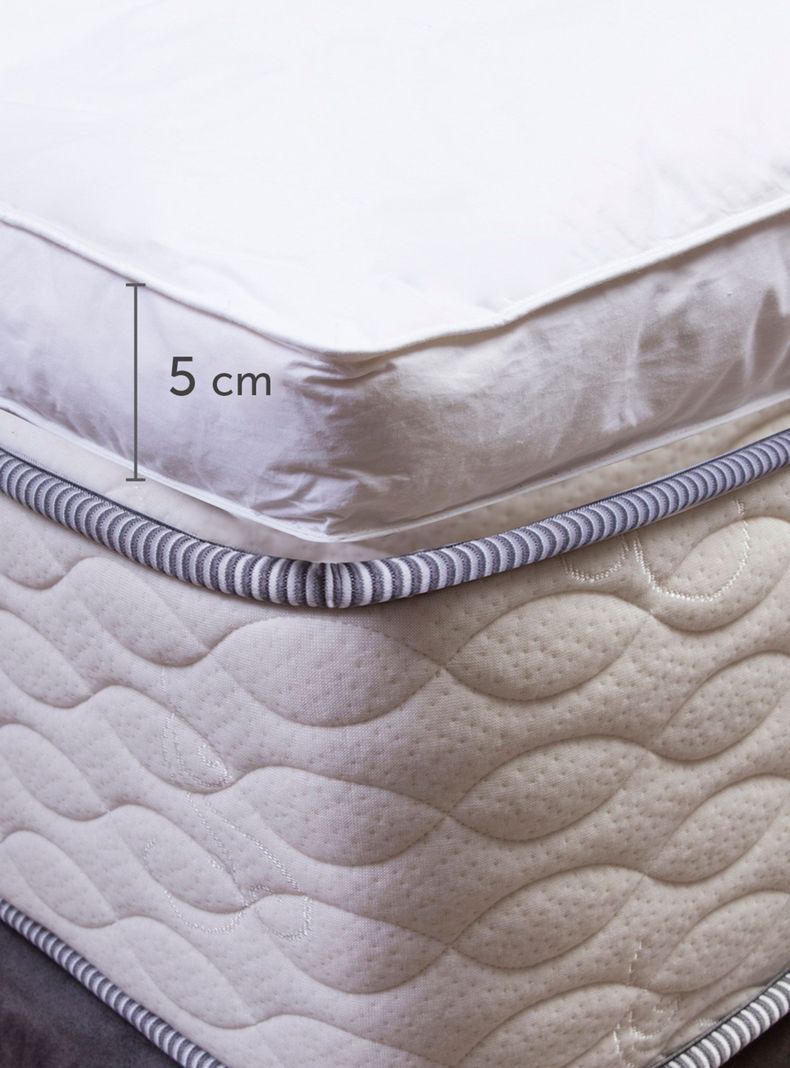 Cubrecolchón 1.5 Plazas Bed Topper 240 Hilos-1