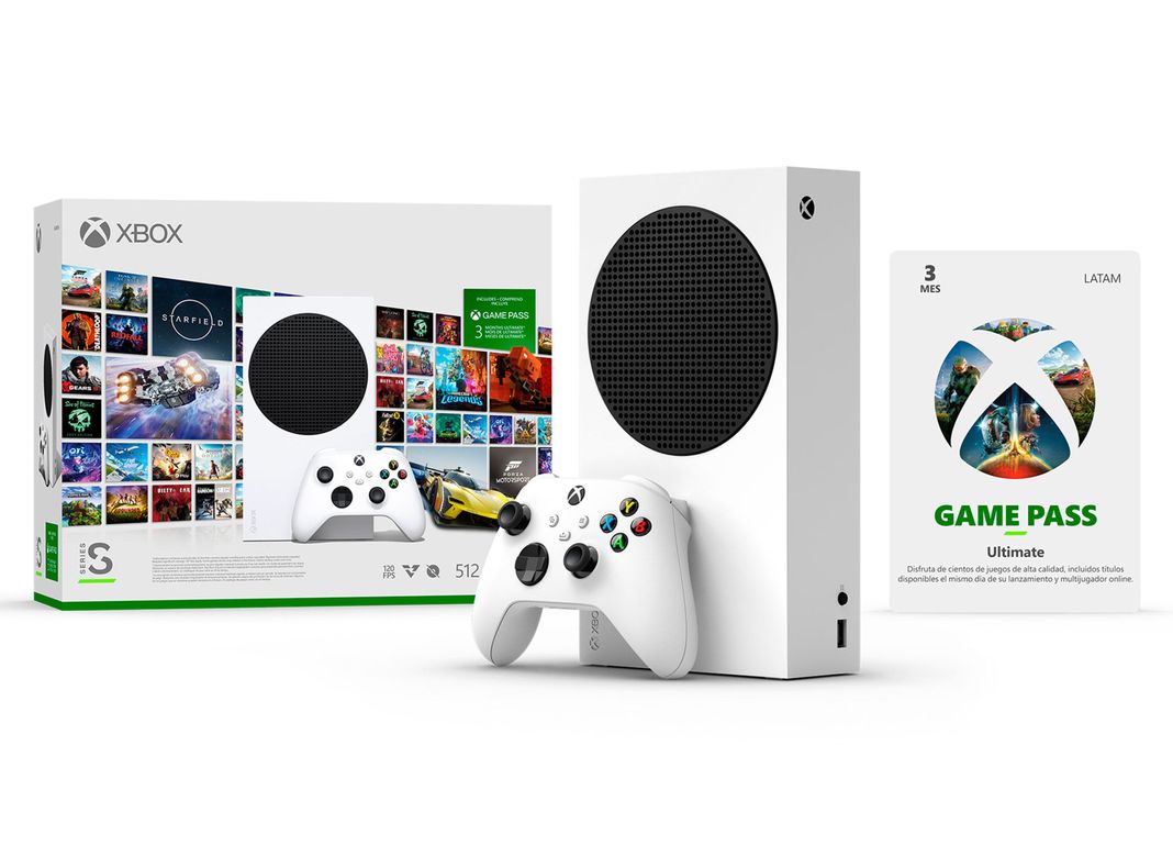 Consola Xbox Series S + GamePass 3 Meses-0