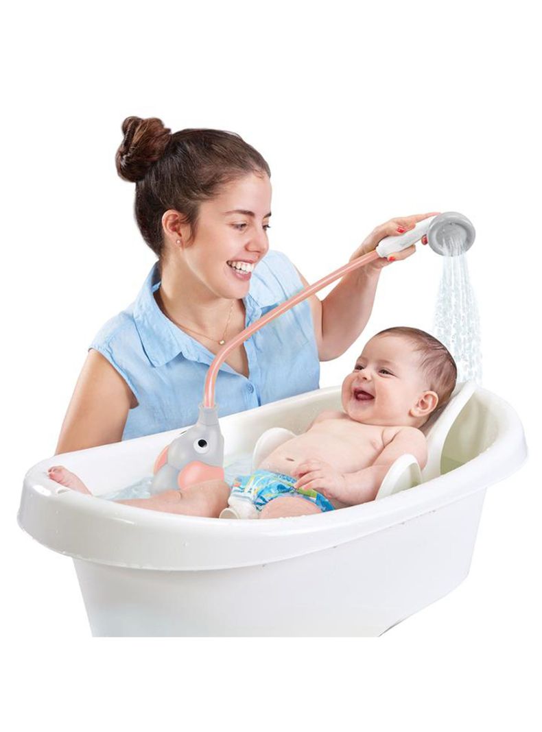 Juguete de Baño Bebe Elefante Azul Yookidoo-4