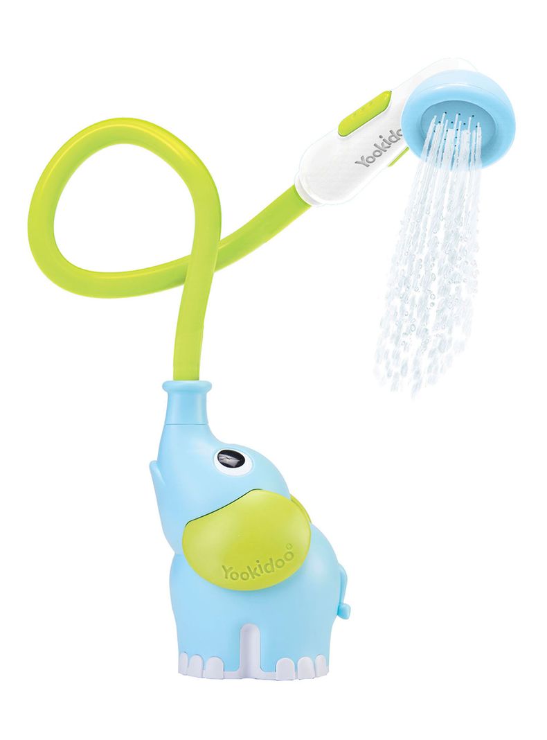 Juguete de Baño Bebe Elefante Azul Yookidoo-0