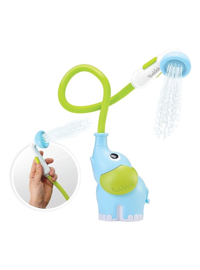 Juguete de Baño Bebe Elefante Azul Yookidoo-1