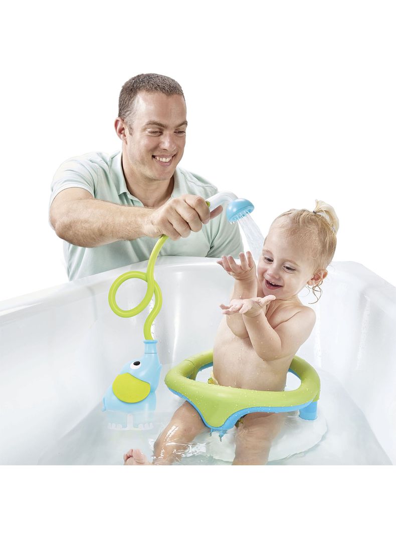 Juguete de Baño Bebe Elefante Azul Yookidoo-2