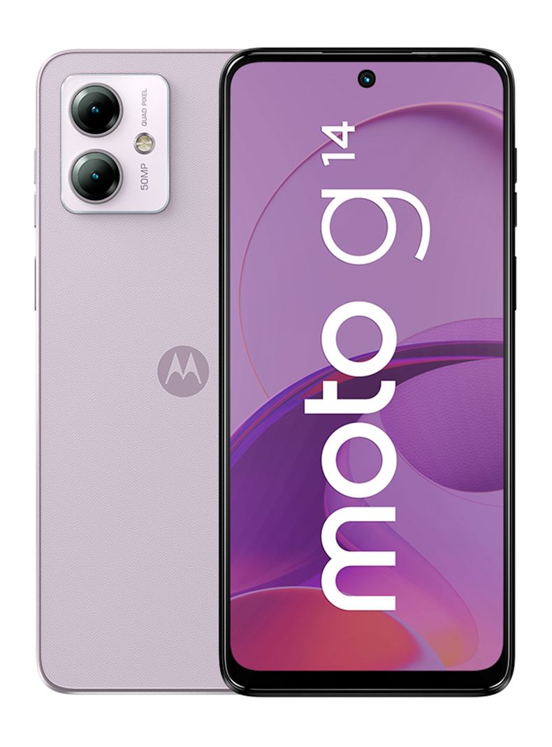 Smartphone Moto G14 128GB 6.5" Lila Liberado-0