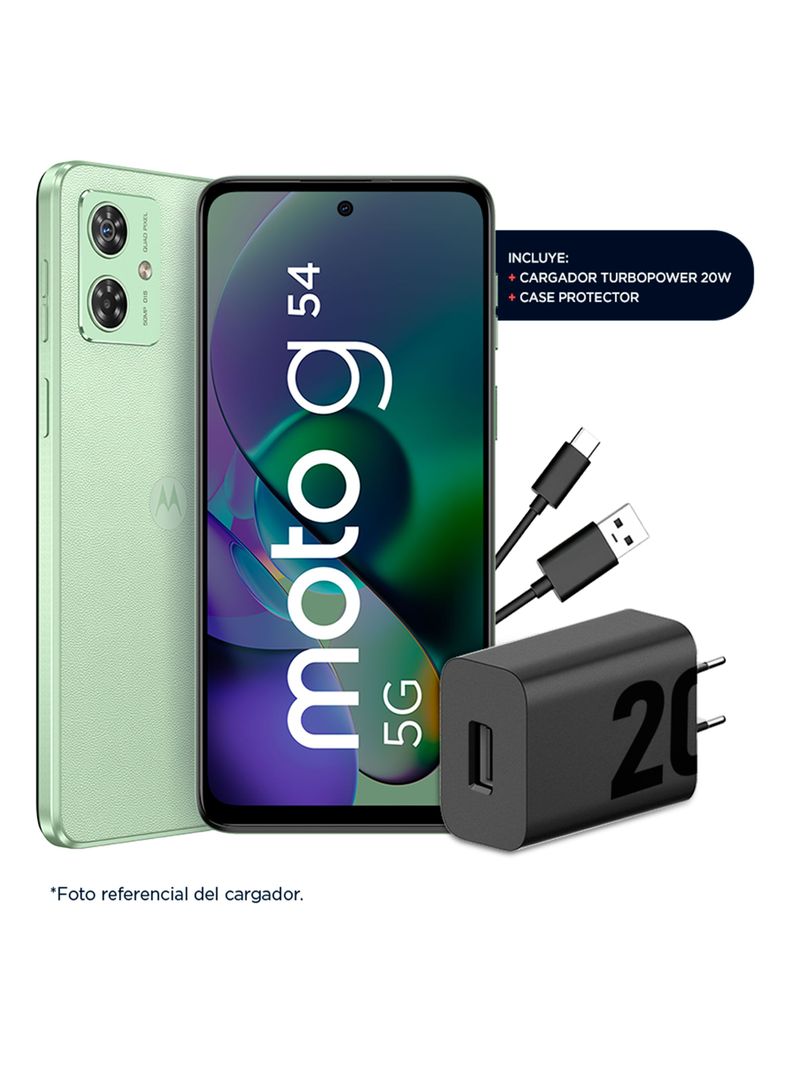 Smartphone Moto G54 5G 256GB 6.5" Verde Liberado-1