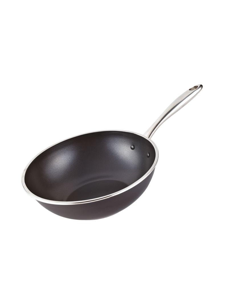 Wok Acero Inoxidable Magefesa 28 cm Prisma-0
