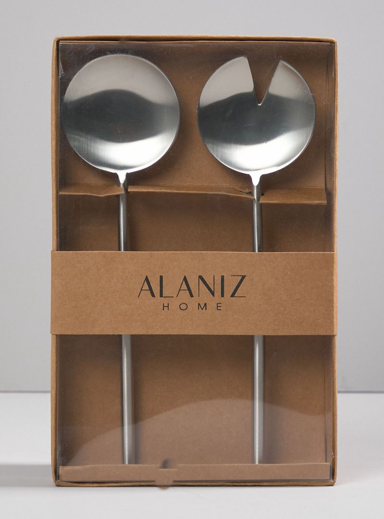 Set 2 Piezas para Servir Inox-2