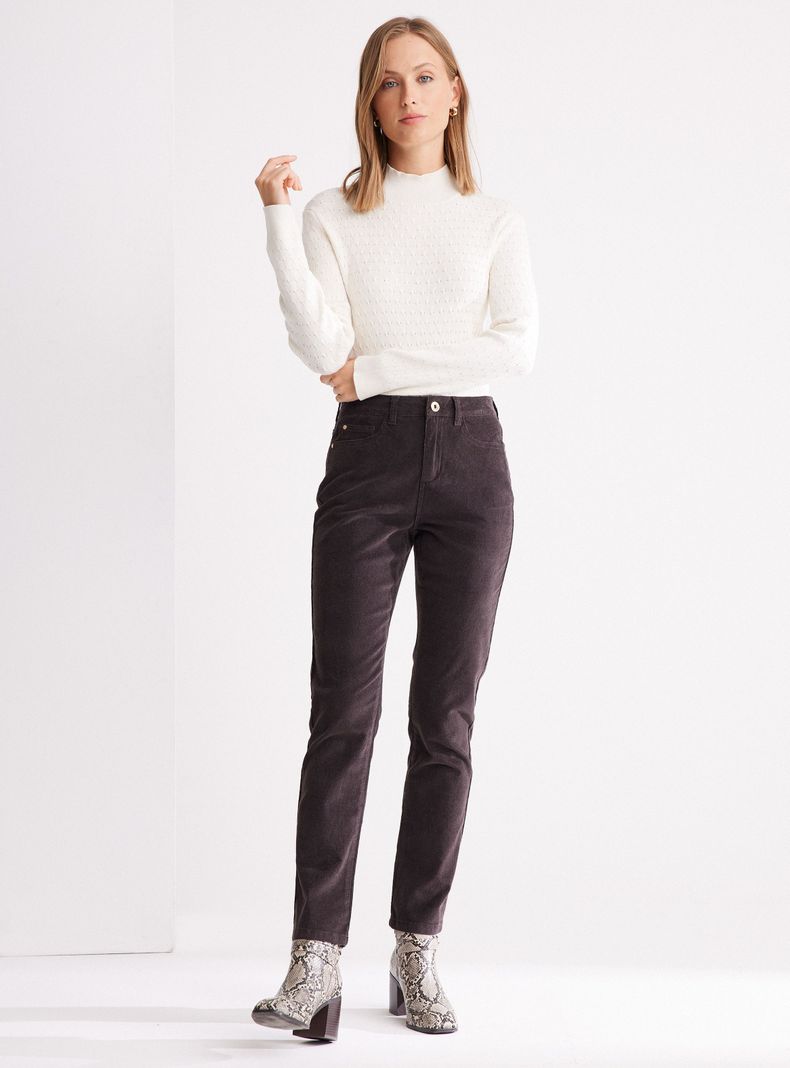 Pantalón Cotelé Básico-4