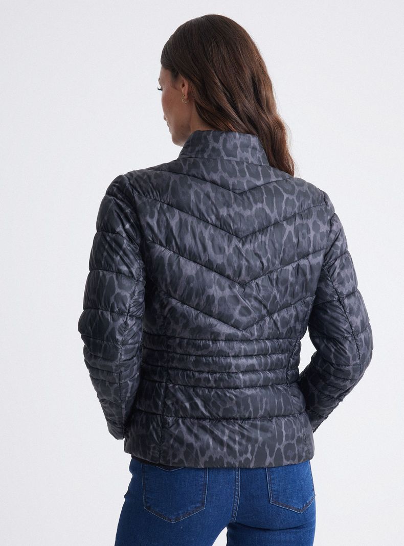Parka Estampada Animal Print-1