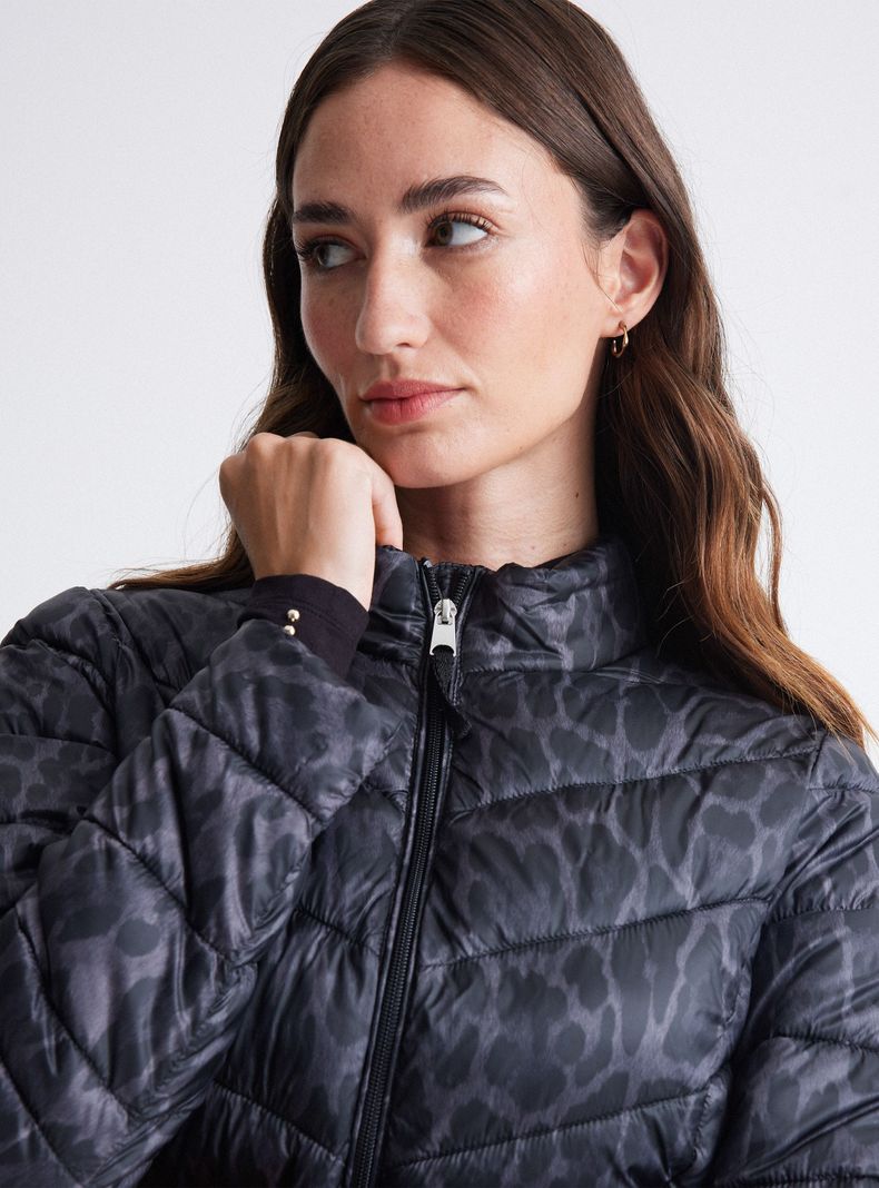 Parka Estampada Animal Print-3