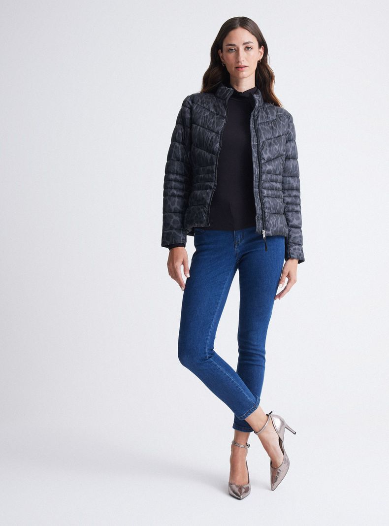 Parka Estampada Animal Print-4