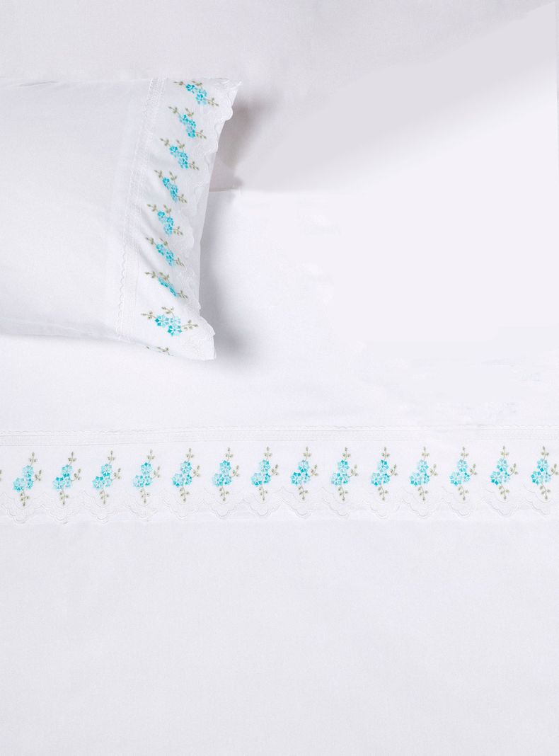 Sábanas 1.5 Plazas Broderie Calipso-1