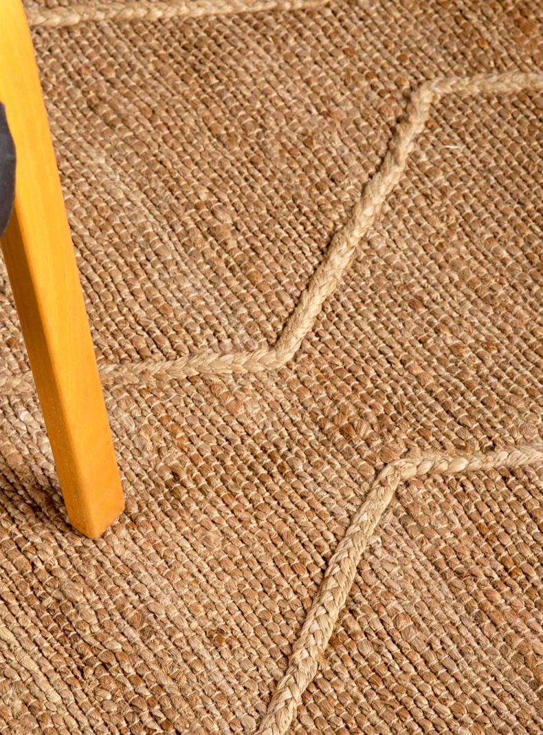 Alfombra Yute 160x230 cm Villa Costera Gold 29-1
