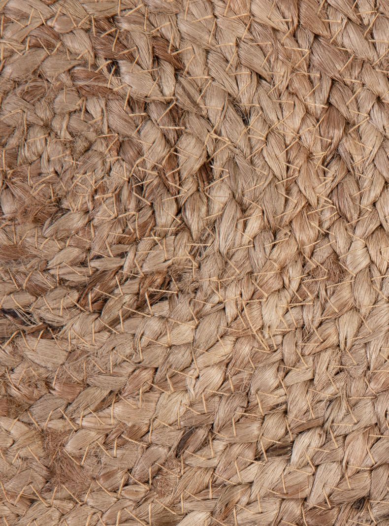 Alfombra Redonda Yute 120 cm Gold 14-2
