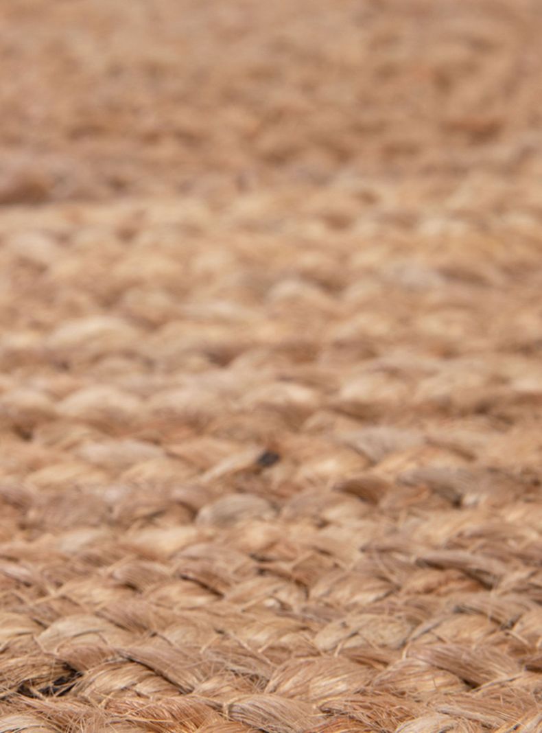 Alfombra Redonda Yute 120 cm Gold 16-1