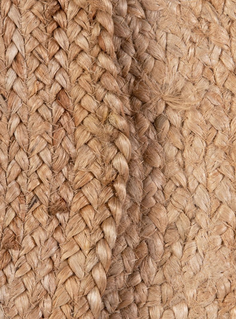 Alfombra Redonda Yute 120 cm Gold 16-2