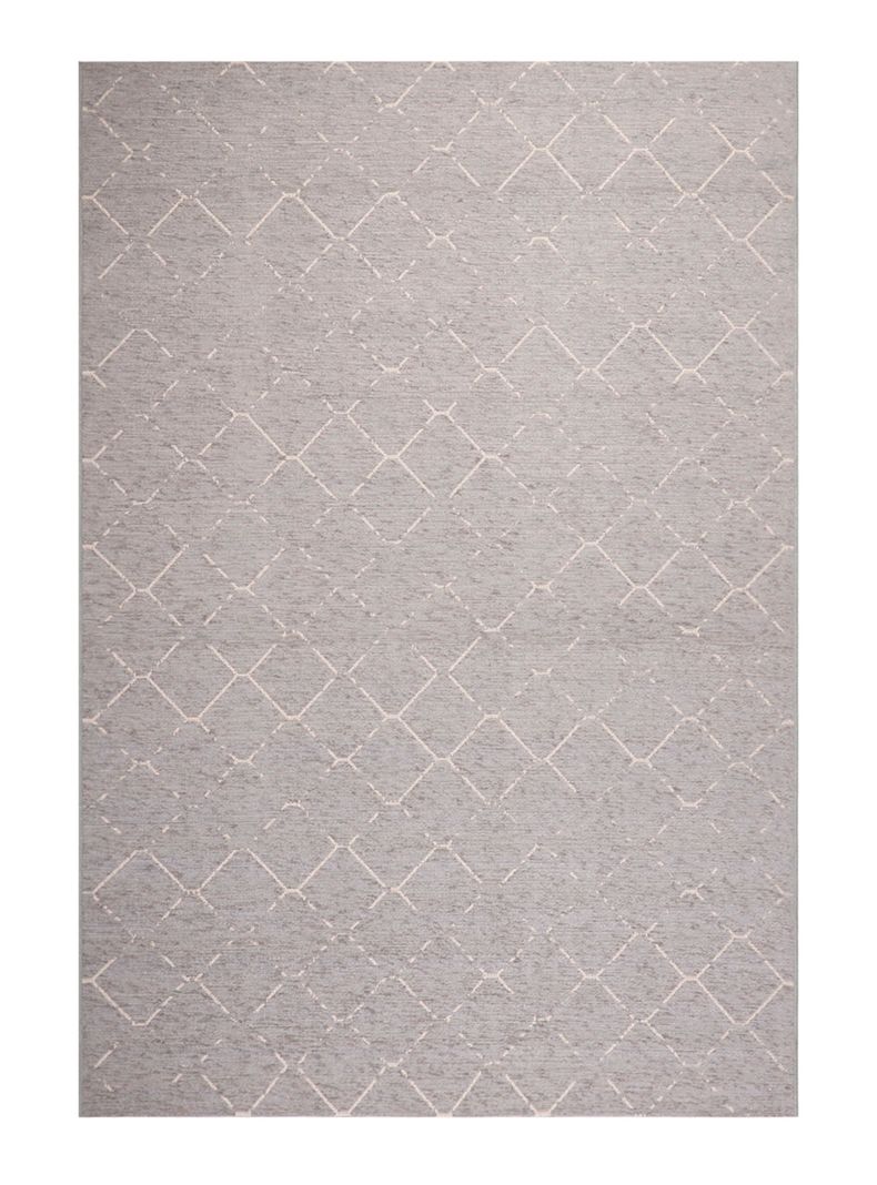 Alfombra Design 135x190 cm Gris