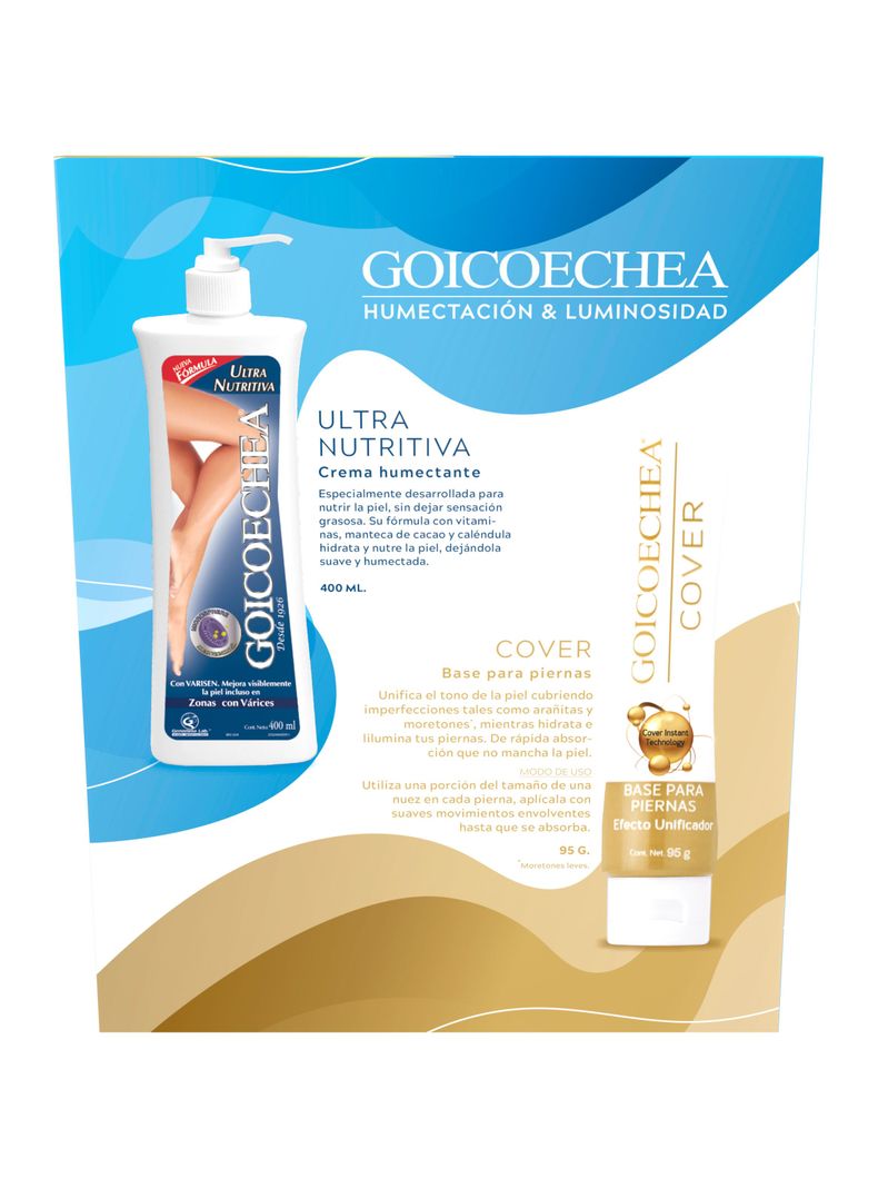 Pack Goicoechea Cover 95 g + Ultra Nutritiva 200 ml-1
