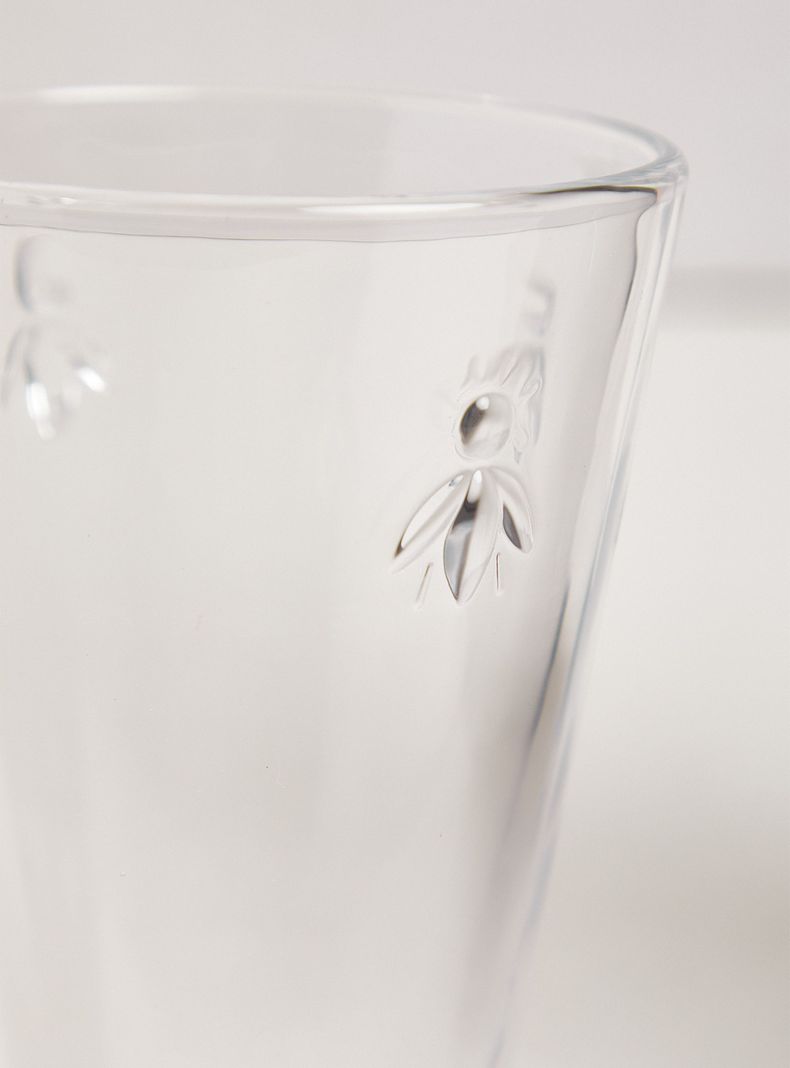 Set 4 Vasos Altos Vidrio Bee-2