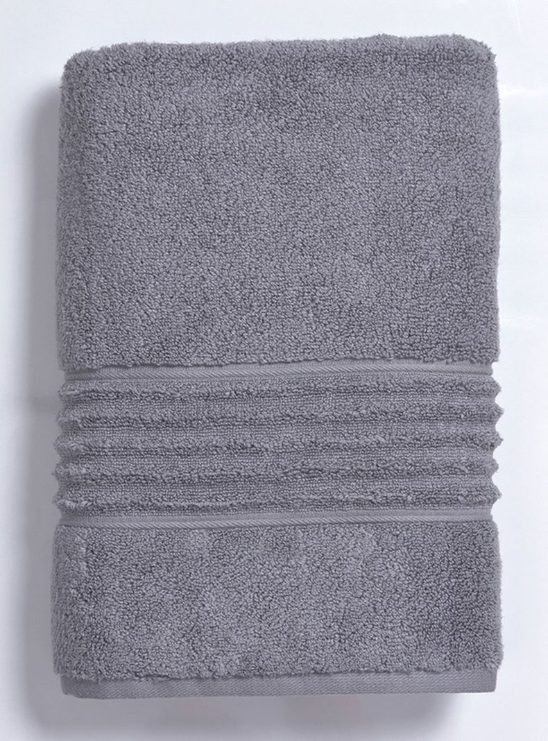 Toalla Lisa Sábana 600 g Gris-0