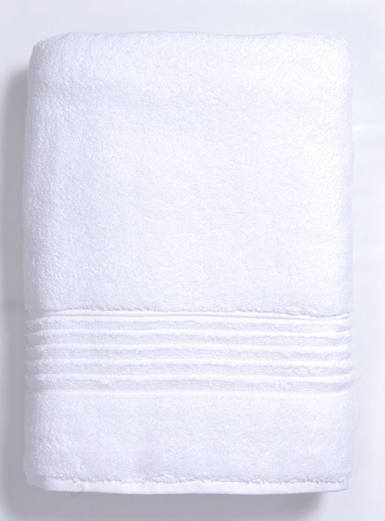 Toalla Lisa Baño 600 g Blanco-0