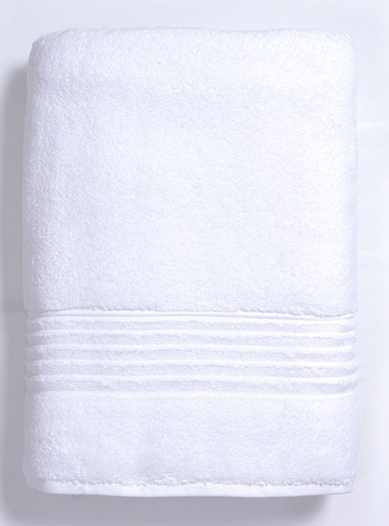 Toalla Lisa Mano 600 g Blanco-0