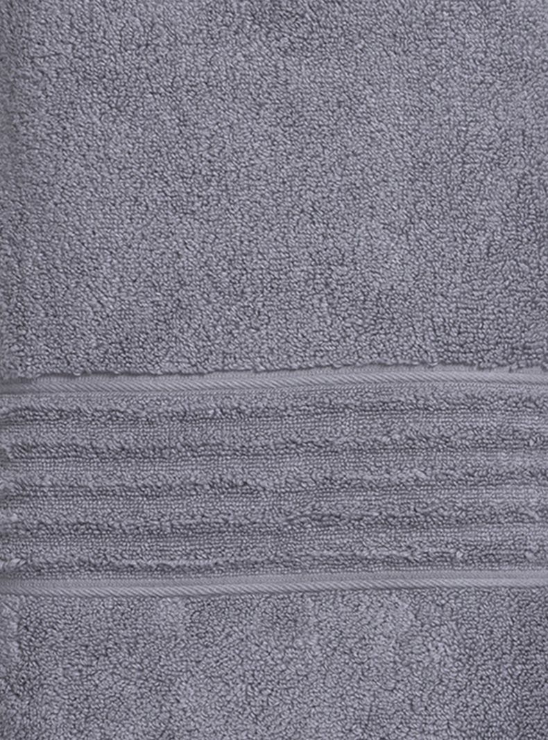 Toalla Lisa Mano 600 g Gris-1
