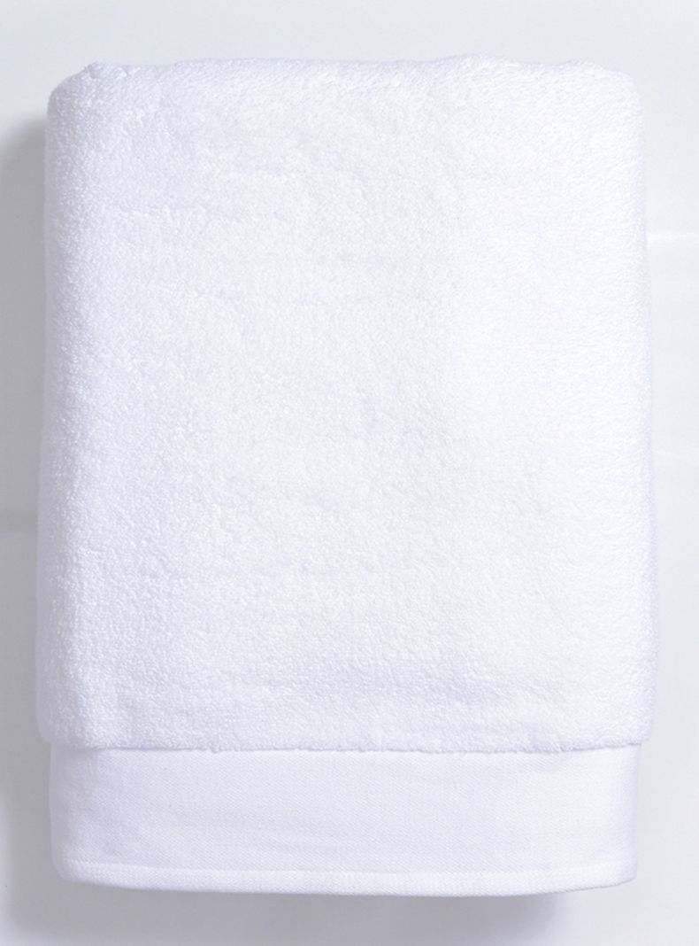 Toalla Lisa Sábana 700 g Blanco-0