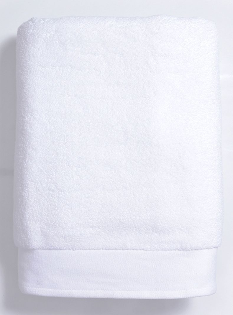 Toalla Lisa Baño 700 g Blanco-0