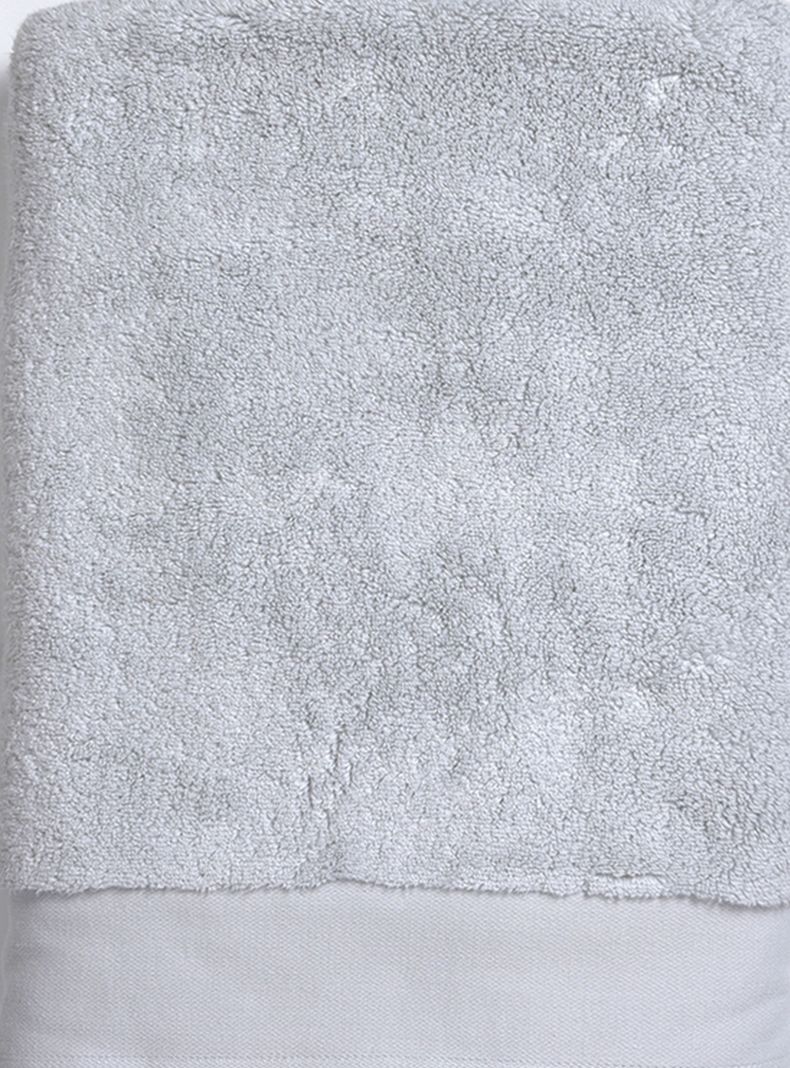 Toalla Lisa Baño 700 g Gris-1