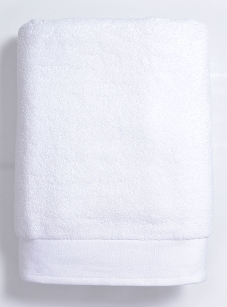 Toalla Lisa Mano 700 g Blanco-0